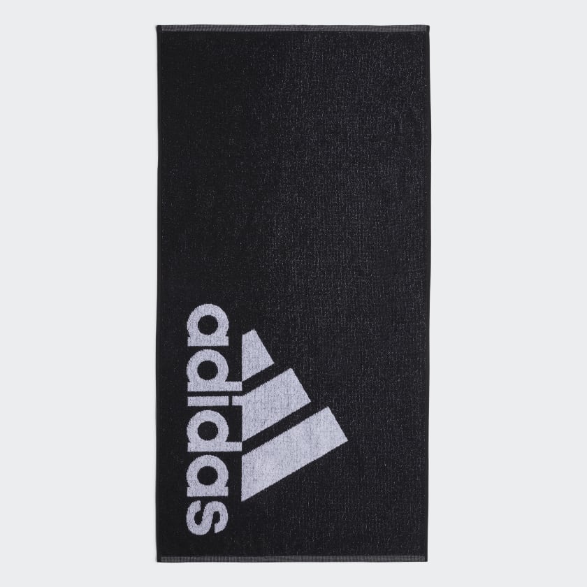 ADIDAS TOWEL SMALL - Black / White
