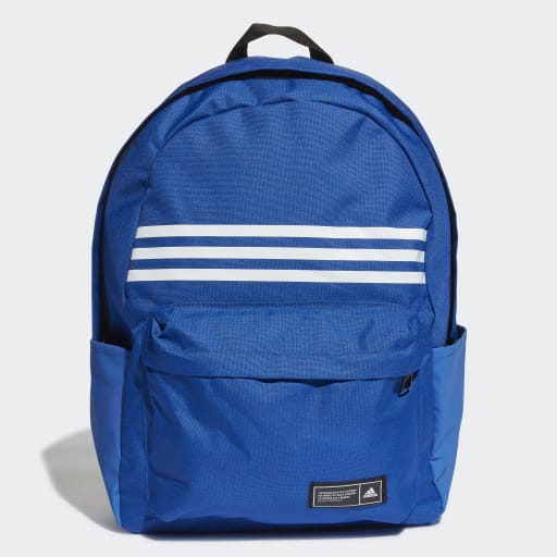 CLASSIC 3-STRIPES HORIZONTAL BACKPACK - Team Royal Blue / White