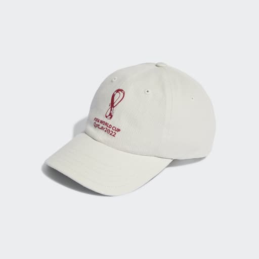 FIFA WORLD CUP 2022™ OFFICIAL EMBLEM CAP - Talc / Active Maroon