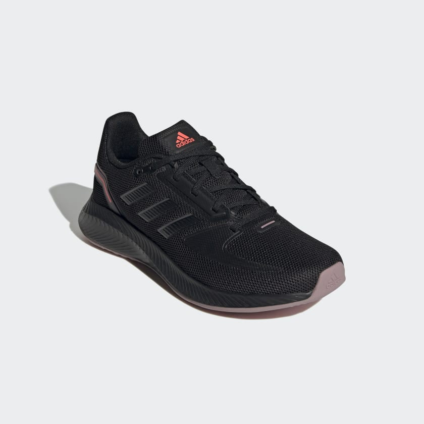 RUN FALCON 2.0 SHOES - Core Black / Core Black / Grey Six