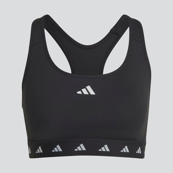 POWERREACT TRAINING MEDIUM-SUPPORT TECHFIT BRA - Black
