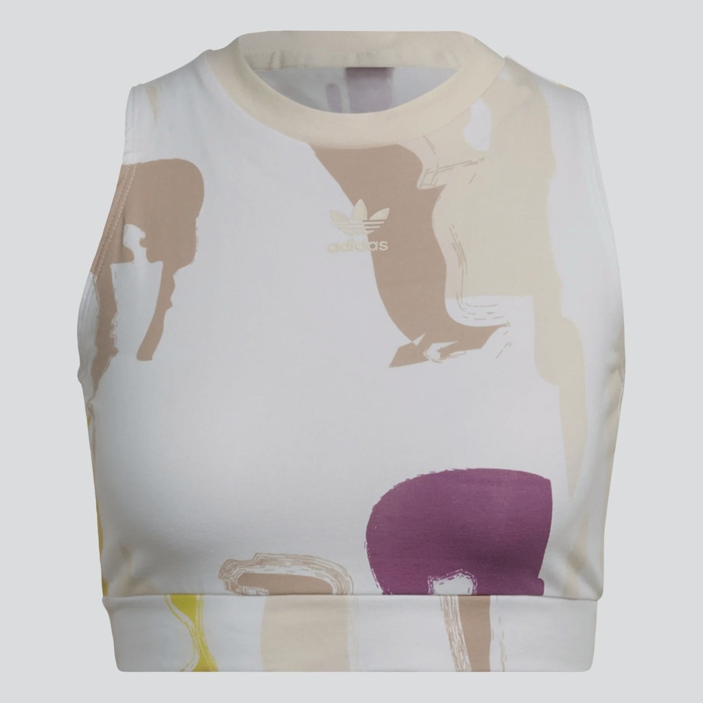 THEBE MAGUGU TANK TOP - Multicolor / White / Ecru Tint