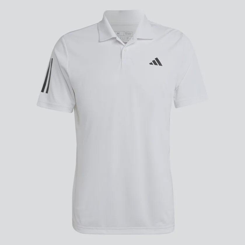 CLUB 3-STRIPES TENNIS POLO SHIRT - White