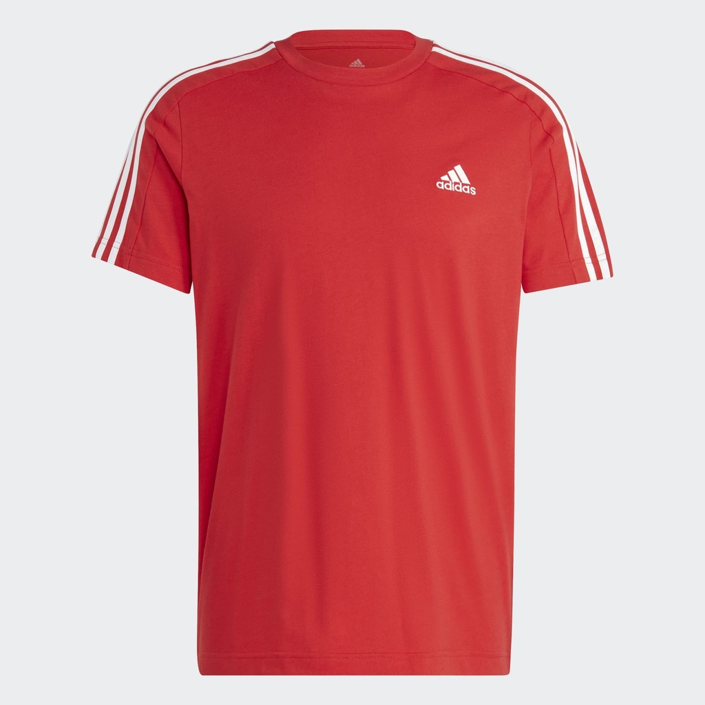 ADIDAS ESSENTIALS SINGLE JERSEY 3-STRIPES T-SHIRT - IC9339