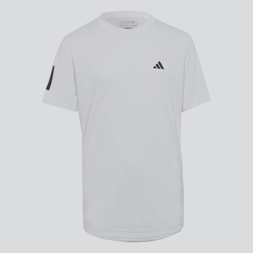 CLUB TENNIS 3-STRIPES T-SHIRT - White