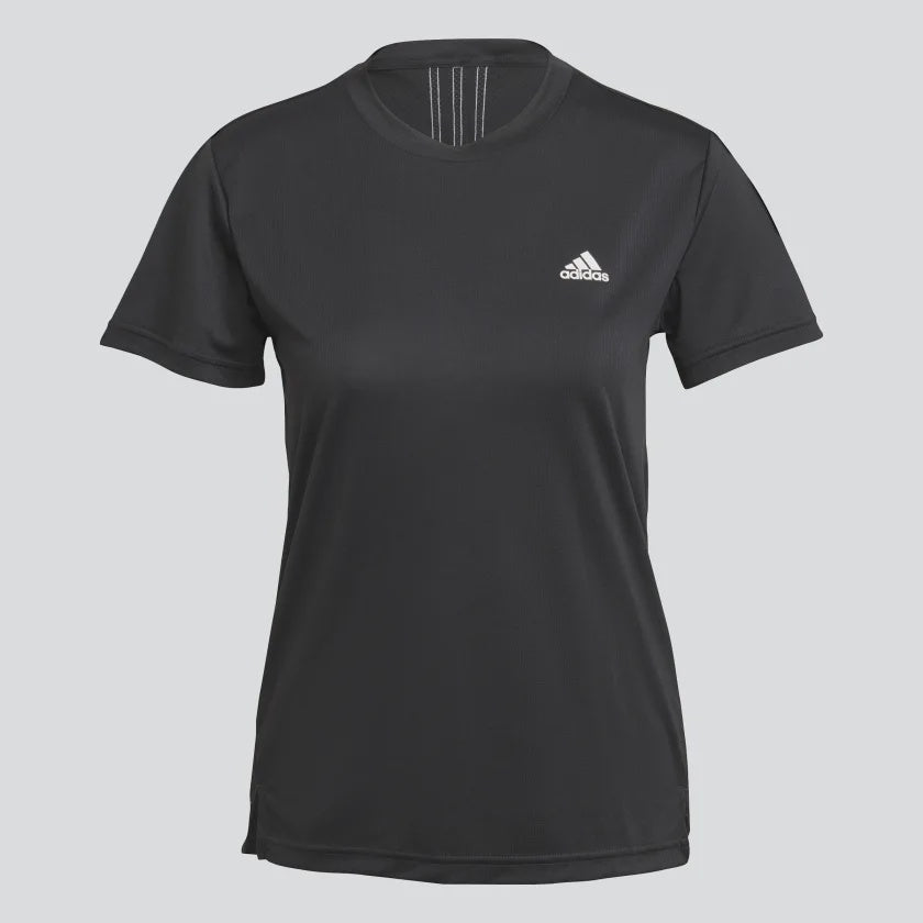 AEROREADY DESIGNED 2 MOVE 3-STRIPES SPORT T-SHIRT - Black / White