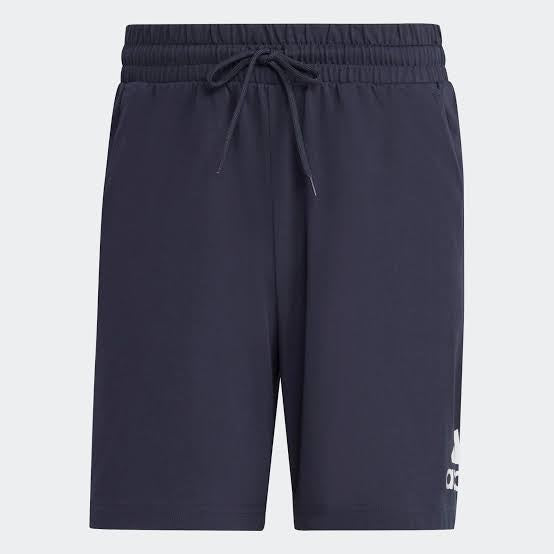 ESSENTIALS LOGO SHORTS - Legend Ink / White