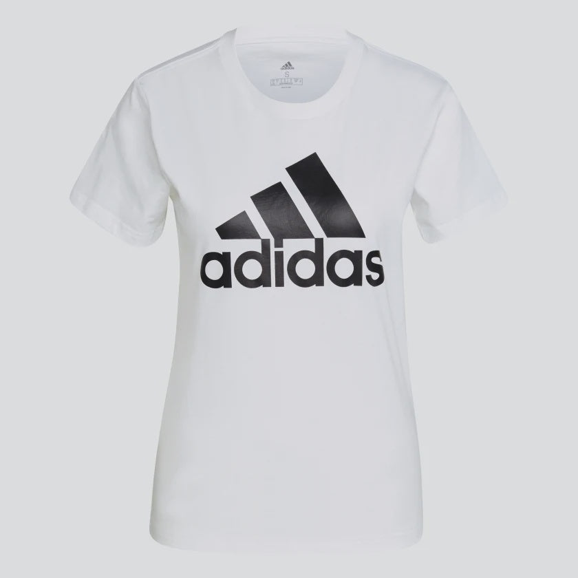 ESSENTIALS LOGO T-SHIRT - White / Black