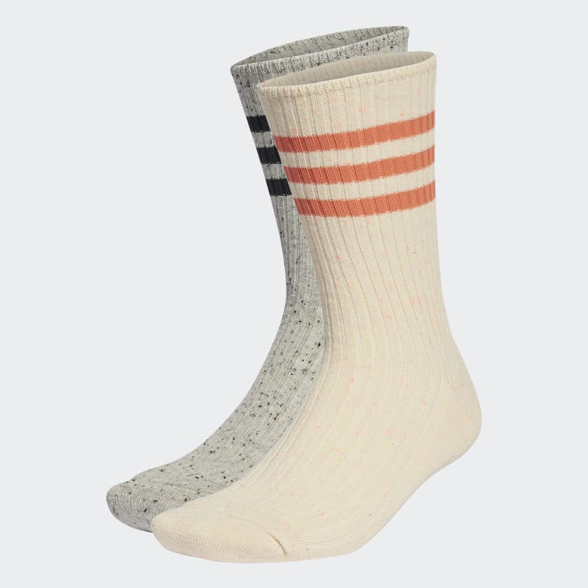 LOUNGE CREW SOCKS 2 PAIRS - Multicolor / Multicolor