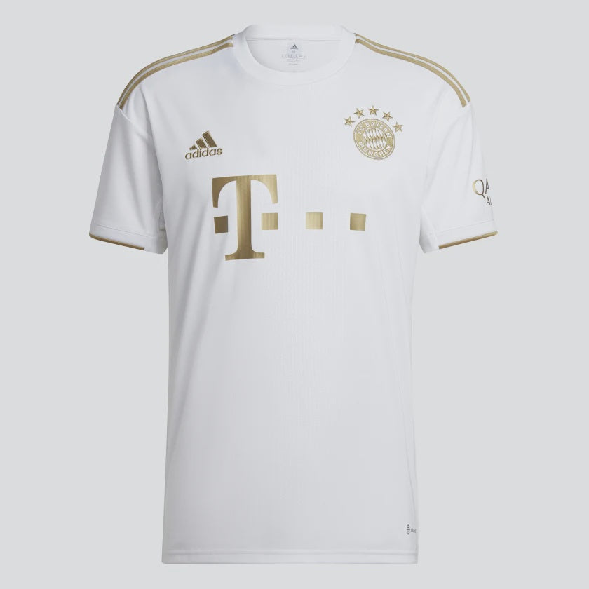 FC BAYERN 21/22 HOME JERSEY - White / Dark Football Gold