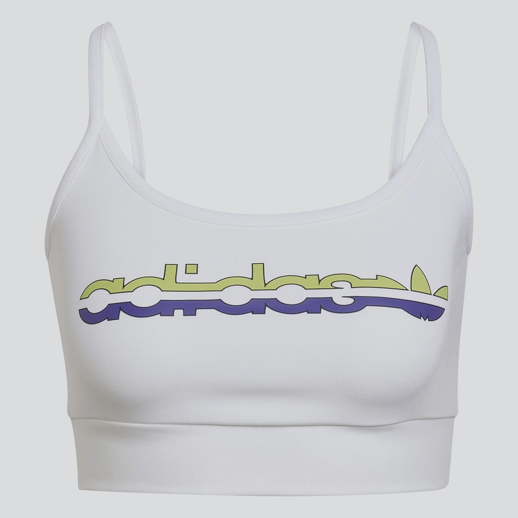 ELASTIC BRA TOP - White