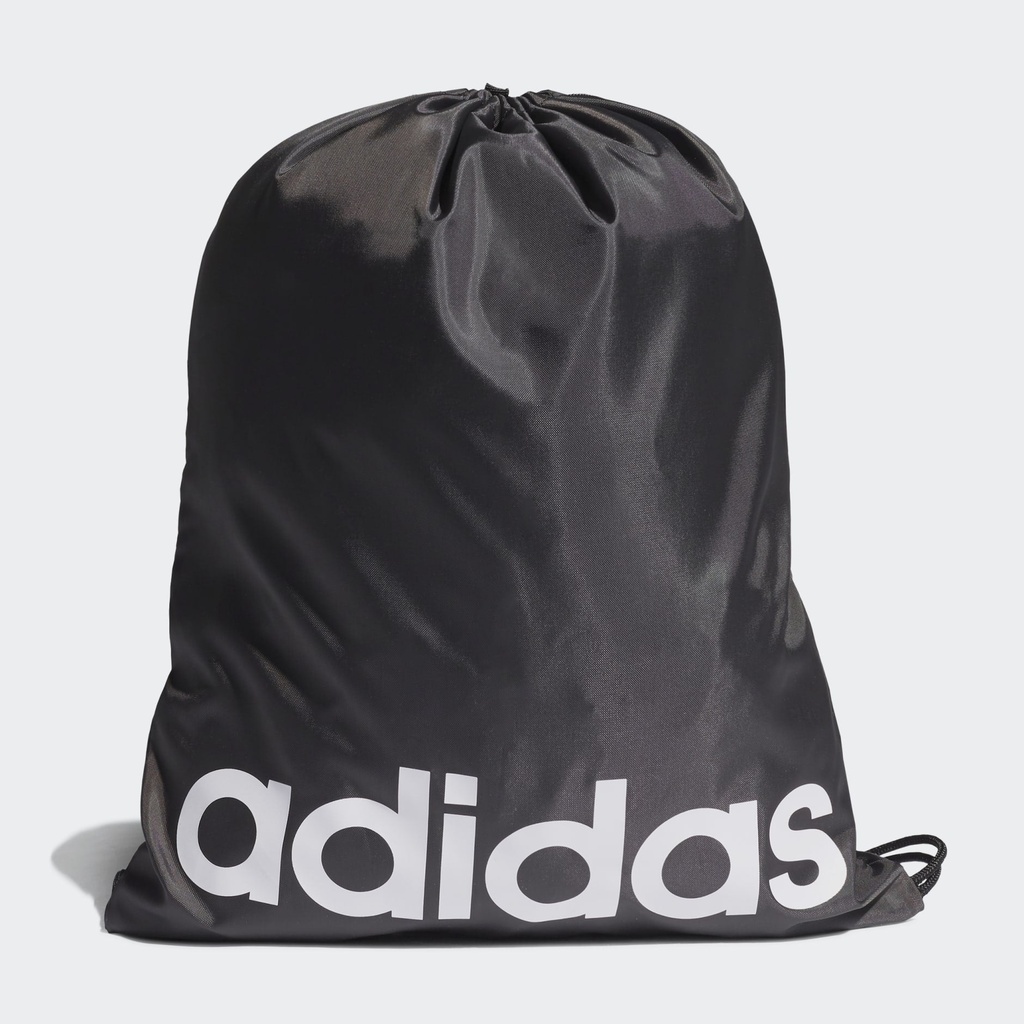 ESSENTIALS LOGO GYM SACK - Black / White