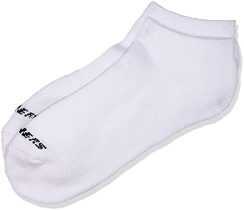 SKECHERS 6PK UNISEX 1/2 TERRY NO SHOW - S118209 - 100