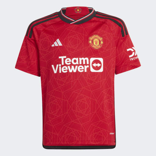 MANCHESTER UNITED 23/24 HOME JERSEY KIDS - Team Collegiate Red