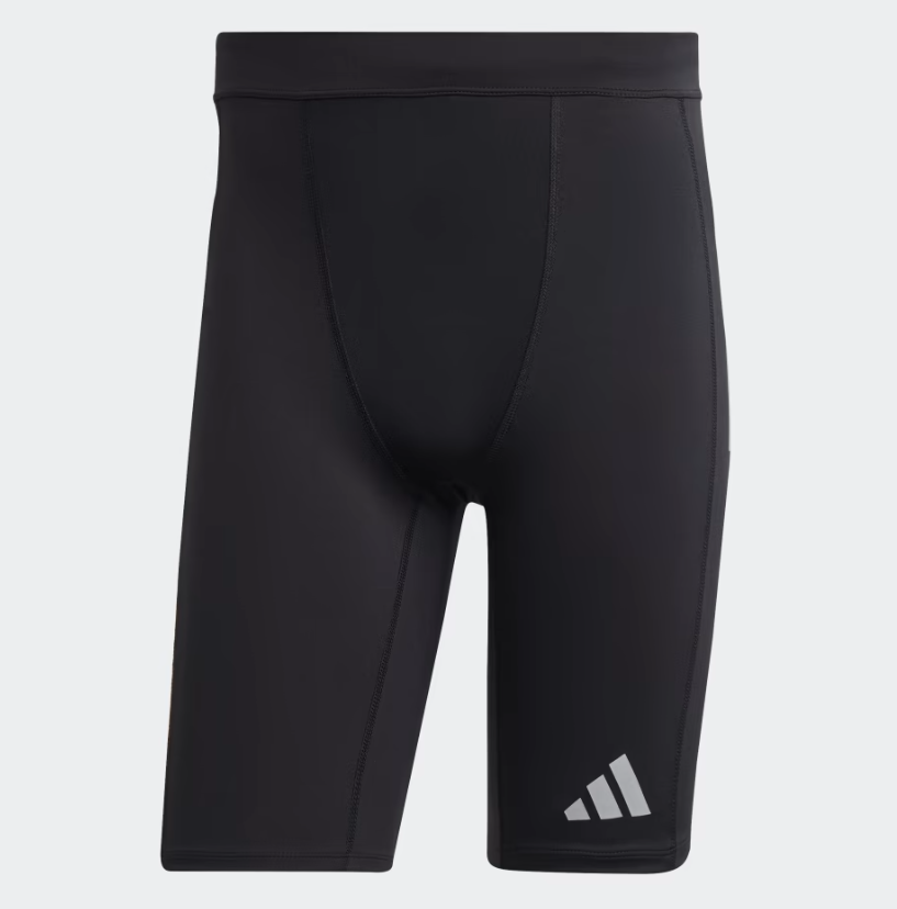 OWN THE RUN 1/2 LEGGINGS - Black