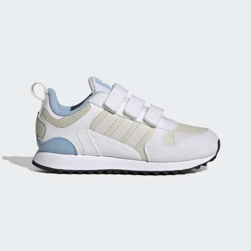 ZX 700 HD SHOES - Ftwr White / Orbit Grey / Clear Blue