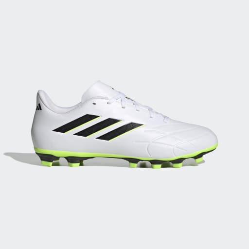 COPA PURE.4 FLEXIBLE GROUND BOOTS - Ftwr White / Core Black / Lucid Lemon