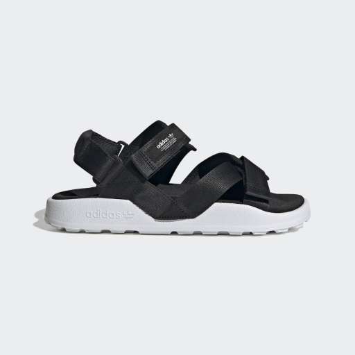 ADILETTE ADVENTURE SANDALS - Core Black / Ftwr White / Off White
