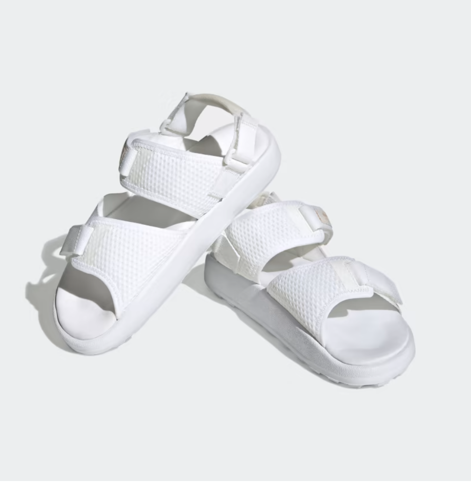 ADILETTE ADVENTURE SANDALS - Ftwr White / Core White / Wonder Taupe