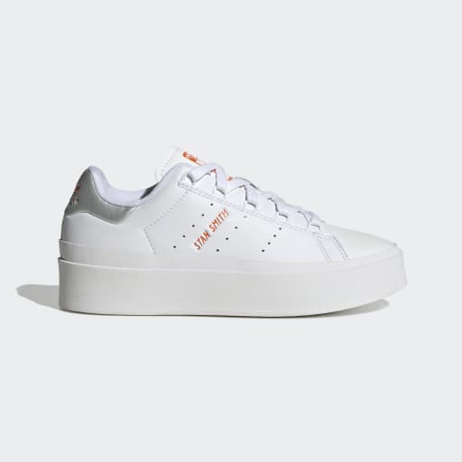 STAN SMITH BONEGA SHOES - Ftwr White / Silver Met. / Orange
