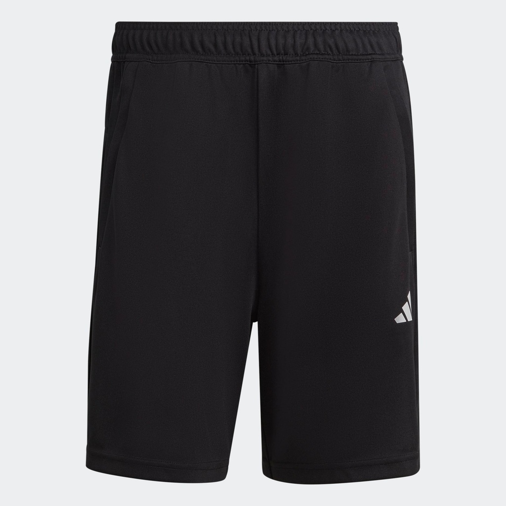 TRAIN ESSENTIALS ALL SET TRAINING SHORTS - Black / White