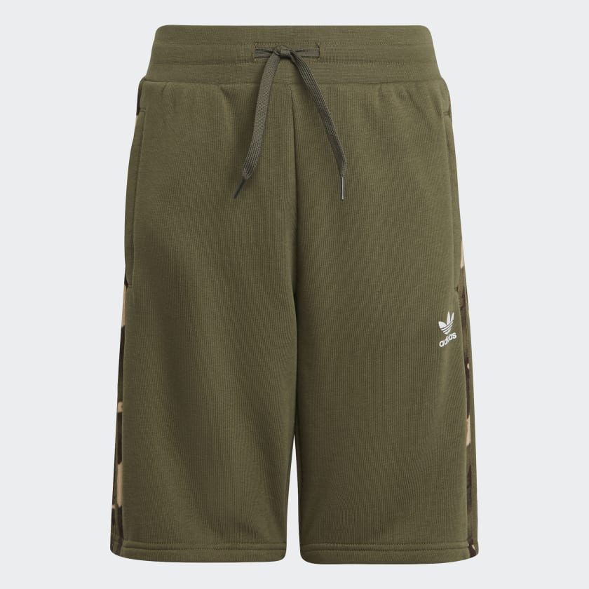 CAMO SHORTS - Olive Strata