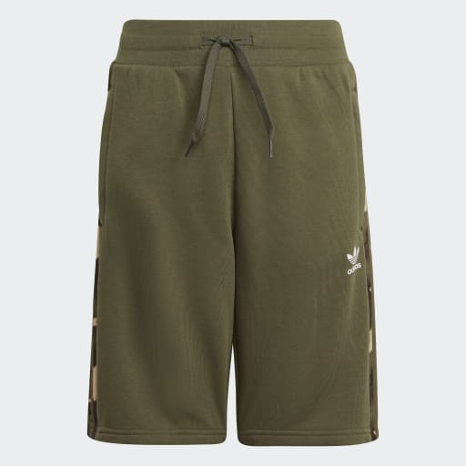 CAMO SHORTS - Olive Strata