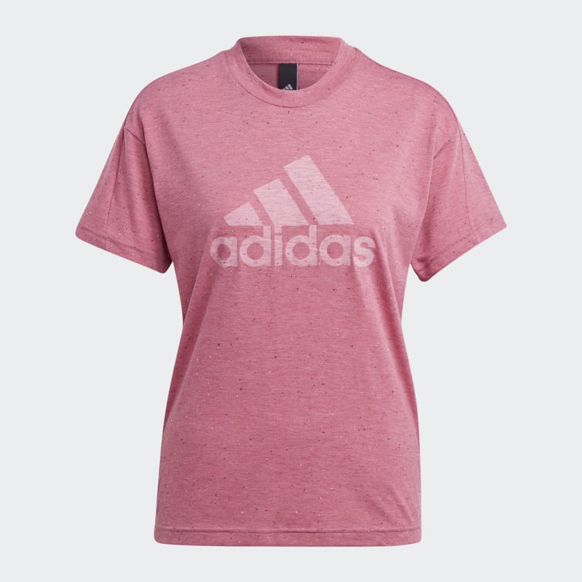 FUTURE ICONS WINNERS 3.0 T-SHIRT - Pink Strata Mel. / White