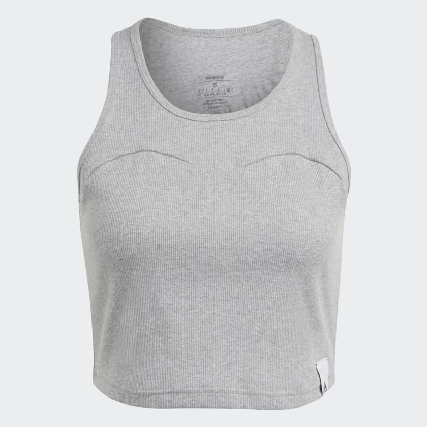 ADIDAS LOUNGE RIB TANK TOP - IC9450