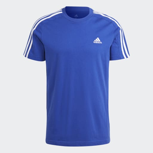 ADIDAS ESSENTIALS SINGLE JERSEY 3-STRIPES T-SHIRT - IC9338