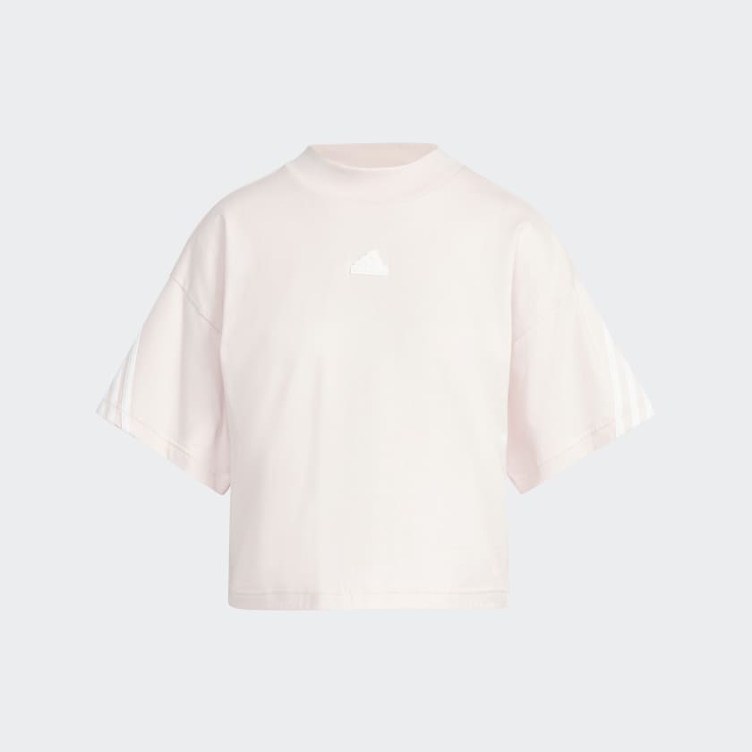 FUTURE ICONS 3-STRIPES T-SHIRT - Wonder Quartz