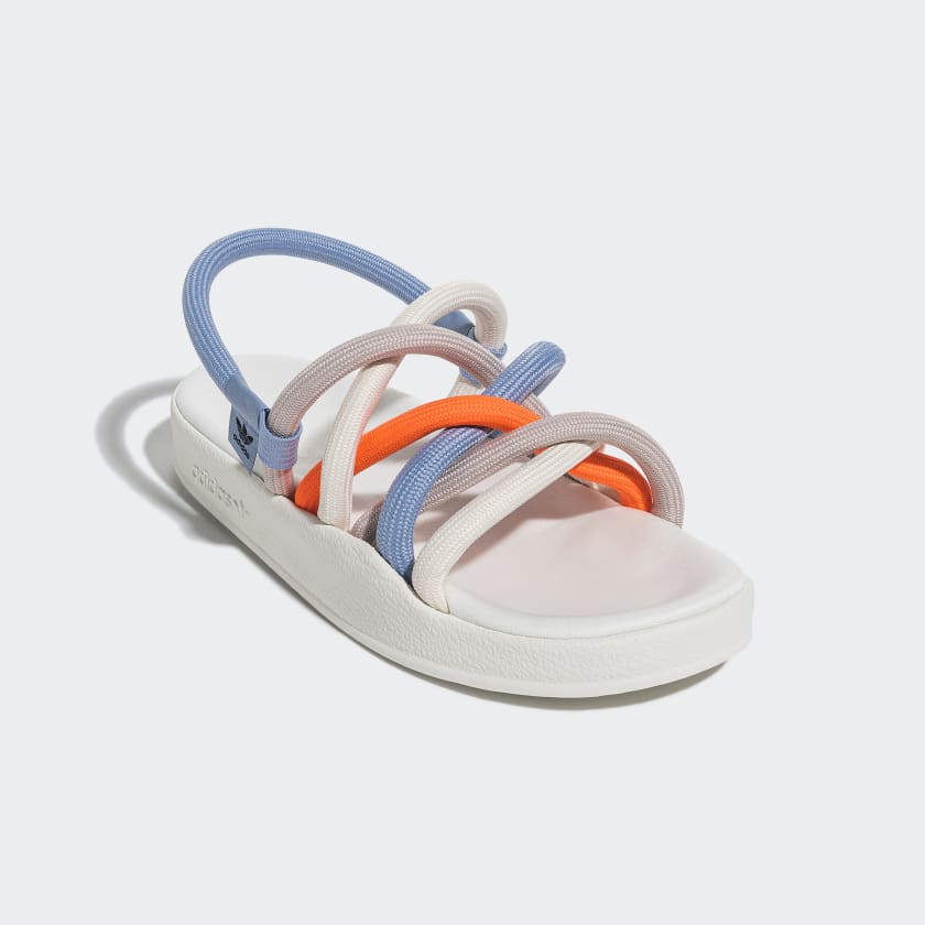 ADILETTE NODA SANDALS - Off White / Ambient Sky / Wonder Taupe