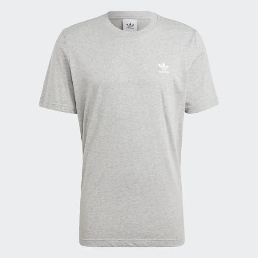 TREFOIL ESSENTIALS T-SHIRT - Medium Grey Heather