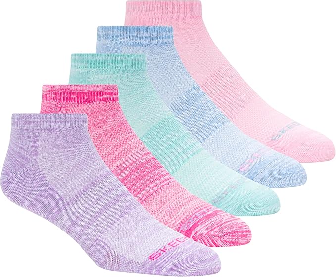 SKECHERS 5PKWOMEN  NON TERRY LOW CUT - S108158 - 060