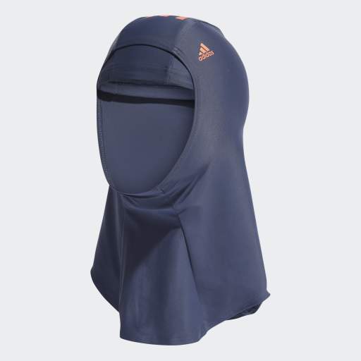 3-STRIPES SWIM HIJAB - Shadow Navy