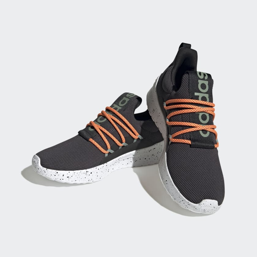 LITE RACER ADAPT 4.0 CLOUDFOAM SLIP-ON SHOES - Carbon / Carbon / Screaming Orange