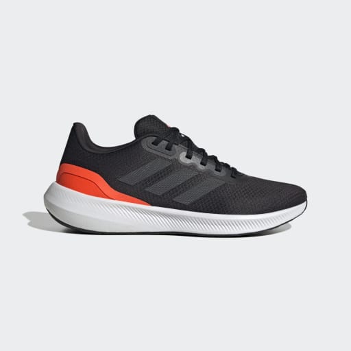 RUNFALCON 3.0 SHOES - Core Black / Carbon / Solar Red