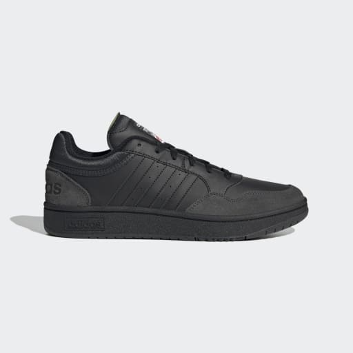 HOOPS 3.0 LIFESTYLE BASKETBALL LOW CLASSIC VINTAGE SHOES - Core Black / Core Black / Carbon