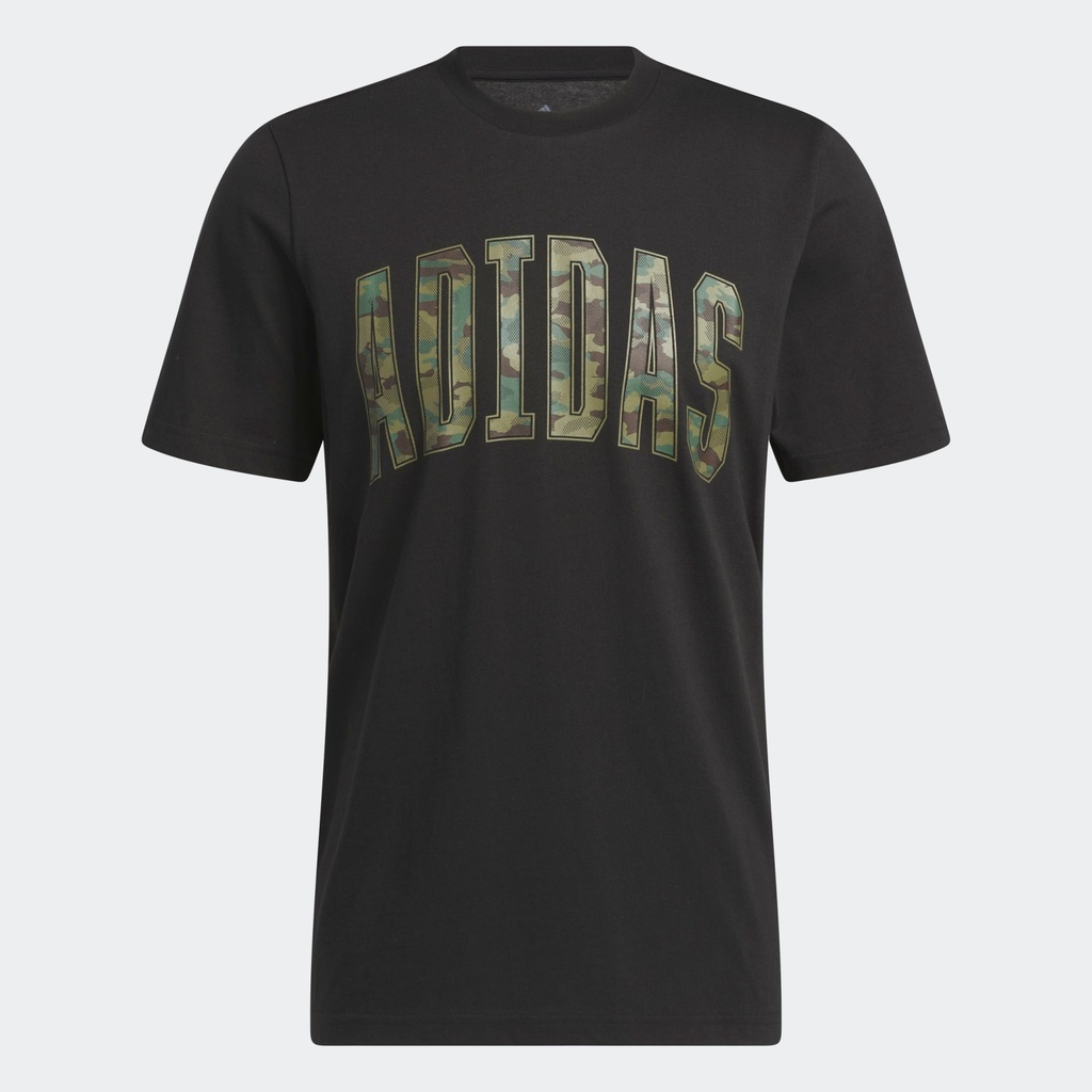 SPORTSWEAR CAMO T-SHIRT - Black