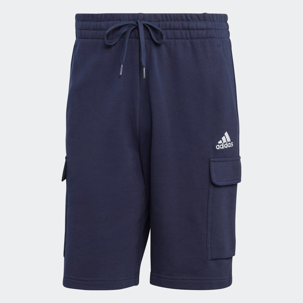 ESSENTIALS FRENCH TERRY CARGO SHORTS - Legend Ink