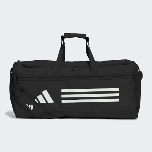 ESSENTIALS TRAINING DUFFEL BAG MEDIUM - Black / White