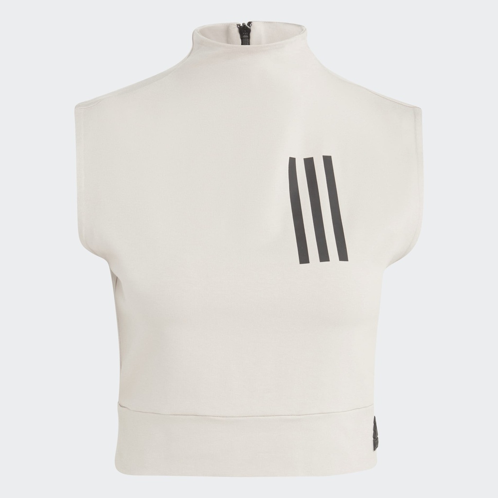 MISSION VICTORY SLEEVELESS CROPPED TOP - Wonder Taupe