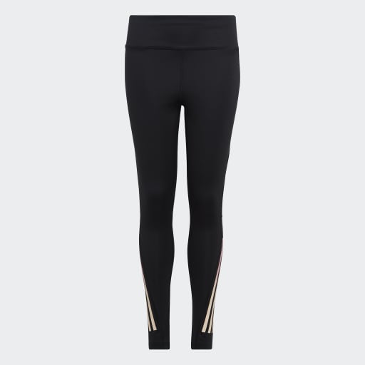 ADIDAS AEROREADY 3-STRIPES HIGH-RISE 7/8 OPTIME POCKET LEGGINGS - IC0363