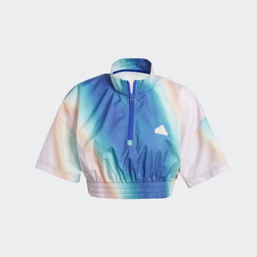 FUTURE ICONS WOVEN T-SHIRT - Lucid Blue