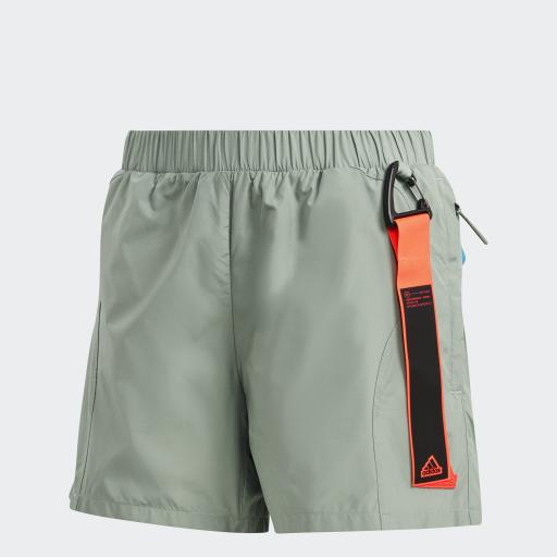 CITY ESCAPE SHORTS - Silver Green