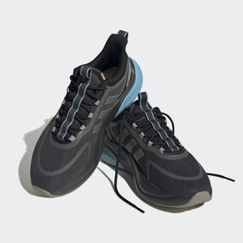 ALPHABOUNCE+ BOUNCE SHOES - Carbon / Grey Four / Screaming Orange