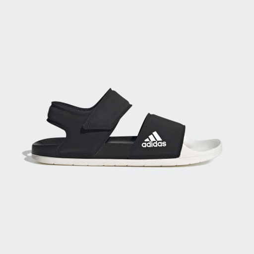 ADILETTE SANDALS - Core Black / Core White / Core Black
