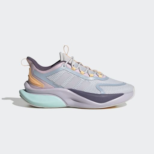 ALPHABOUNCE+ SUSTAINABLE BOUNCE SHOES - Dash Grey / Silver Dawn / Semi Flash Aqua