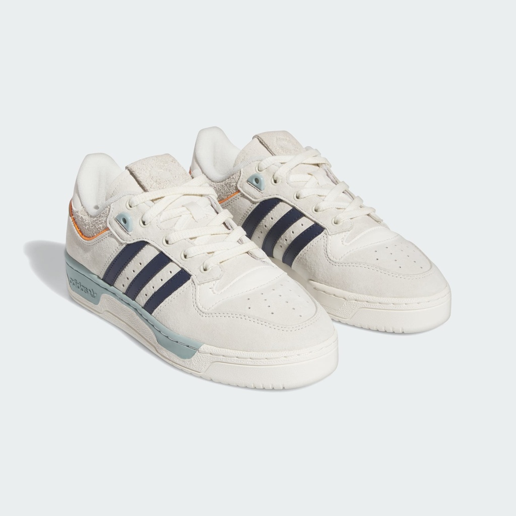 RIVALRY LOW 86 SHOES - Off White / Shadow Navy / Linen Green