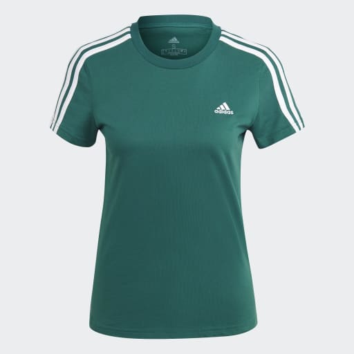 ADIDAS ESSENTIALS SLIM 3-STRIPES T-SHIRT - IM2789